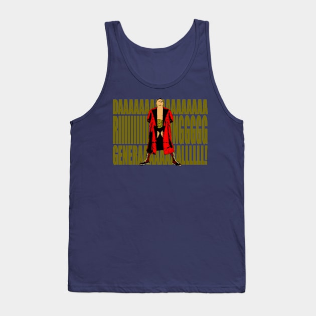 Red General (gold letters) Tank Top by BradyRain